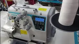 C6-6 Six thread over lock machine with automatic thread trimming