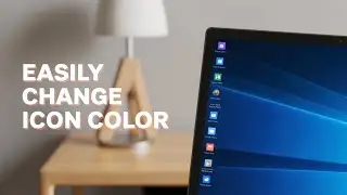 How to Change Desktop Icon Text Color on Windows 11