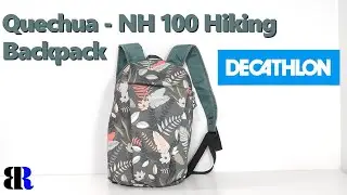 Decathlon QUECHUA NH 100 Hiking Backpack 10L | Unboxing + Test | Frozen cedar