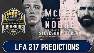 LFA 217 Full Card Breakdown | The Legacy Warriors Podcast #027