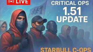 ZERO RANKING SENSE Critical Ops Gameplay LIVE |STARBULL C-OPS | #starbullcops #criticalops