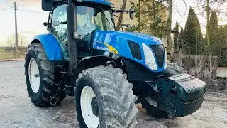 New Holland T7050, pneumatyka, miękka oś i kabina, prezentacja/review *PESTROL*