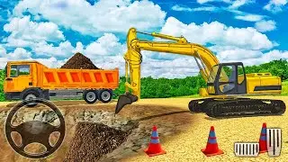 Excavator Simulator - Construction Heavy Mega Road Builder - Android Gameplay