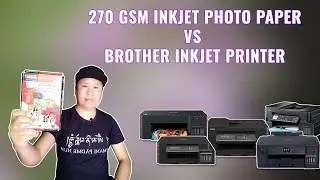 270gsm photo paper vs Brothers inkjet printer I Desmat Photo Paper I Brothers Printer I Tech Nepali
