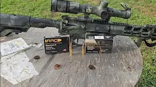 AAC Precision 77gr V.S Sabre Blacktip 55gr ballistic gel testing 