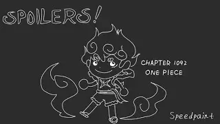 GEAR 5 Luffy Manga Chapter 1092 SPOILERS | One Piece Speedpaint !