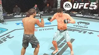 Nate Diaz Vs. Matt Merced - The GOATS Vs. Merced Volume 2 - EA Sports UFC 5 (PS5)