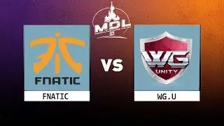 Fnatic vs WG.U | Mars Dota 2 League Disneyland&reg; Paris Major SEA Closed Qualifier
