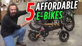 Five Great Ebikes you CAN Afford! | E-Bikes Under $1,000! | GreenMotion E-Bikes
