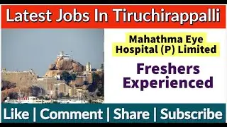 jobs in trichy | job vacancy in trichy | Jtoday job wanted in trichy | tiruchirappalli Jun Jul 2021