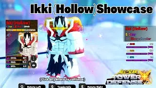 Ikki (Hollow) Showcase ASCENDED (Ichigo Bleach) All Star Tower Defense X ASTD X