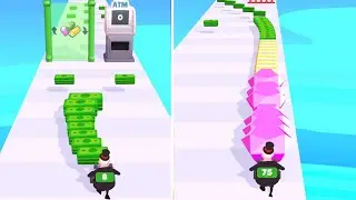 Atm Rush 🏦🧙&zwj;♂️ All Level Gameplay Android,ios New Game
