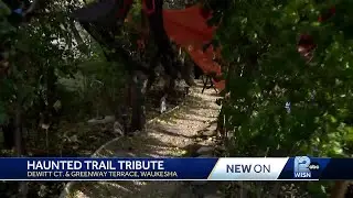 Haunted Waukesha trail decorated in honor of 5 rescue dogs