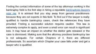 How To Find and Choose Affordable Bankruptcy Lawyers