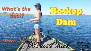 Boskop Dam - What's the deal? March 2024 (Eps 11)#bassfishing #bass  #boskopdam  #tanglewoodnature