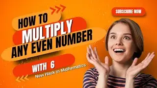 6x2 6x4 6x6 Fast Multiplication Hack #youtube #mathematics #viral