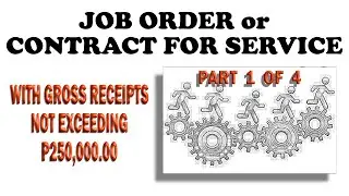 JOB ORDER or CONTRACT FOR SERVICE  Part 1 of 4