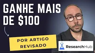 Ganhe dinheiro para revisar Artigos Cient&iacute;ficos com o Research Hub