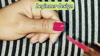 Beginner new design nail art 🎨#nailart #siyabeauty #diy #naildesign 