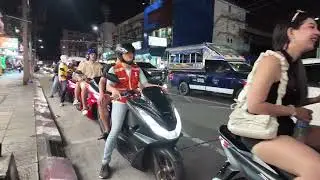 Pattaya Beach Road Charming People! near a Beautiful Sea. October 2025