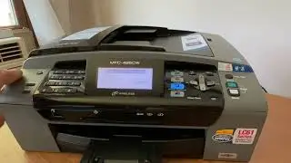 Brother MFC-495CW All-In-One Inkjet Printer&mdash;low Count Only 530 Pages-video Down