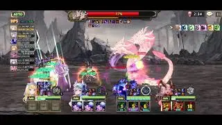 [King's Raid] Galgoria Raid Stage 3 Magic team [Newbie account]