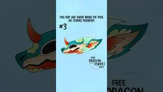 Free Dragon Puppet Ideas: Part 9! #dragonpuppet #ideas #paperdragons #art