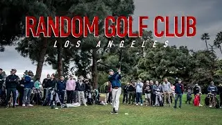 The home of golf in Venice CA  gets a rainy Random Golf Club