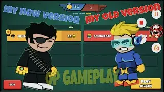 mini militia war. io ME vs who  teach me how to play mini militia. op gameplay