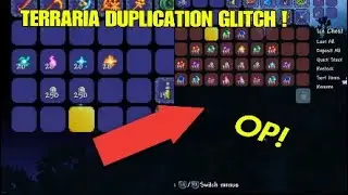 Terraria Duplication Glitch (PATCHED) 2021 (Console Tutorial)