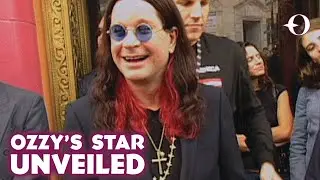 Оззи получил свою звезду на Аллее славы | The Osbournes TV