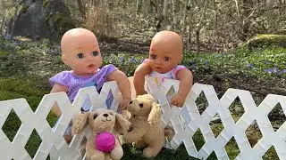 Baby Born Dolls Play at the Park @SweetStreetAdventures