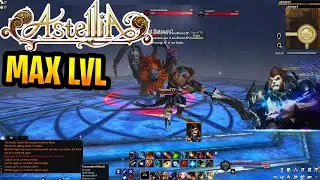 Max Level Astellia Online Dungeon  Gameplay All Epic Level 50 Gear (CBT Archer No sub Class)