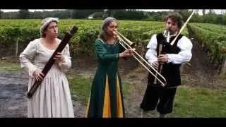 History. Bagpipes, Oboe Medieval Music In France.French Wines.Loire Valley or Champagne ?Vineyard.