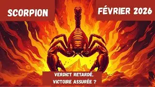 #Scorpion  ♏ Février 2026 : verdict retardé, victoire assurée ?