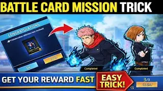 Jujutsu Kaisen Battle Card Kaise Nikale | Battle Card Mission Easy Trick | Free Fire New Event 