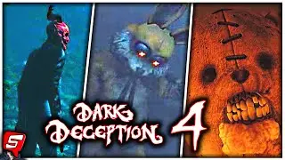 Dark Deception Chapter 4 All Gameplay Teaser of 2021 (So Far) Joy Joy Gang, Mama Bear, Trigger Teddy