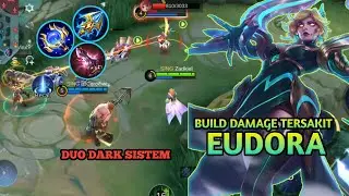 EUDORA DAN FRANCO DUO DARK SISTEM MERESAHKAN | EUDORA BUILD TERSAKIT | EUDORA BEST BUILD 2024 | MLBB