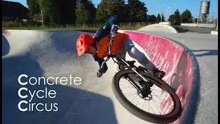 Concrete Cycle Circus - MTB in skatepark Steffisburg
