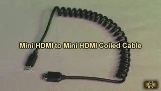 REVIEW Dutttek 8K Mini HDMI to Mini HDMI Coiled Cable, 48Gbps Slim/Thin (24