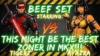 BEEF SET ft. Ayazra vs TitaniumTigerz | THIS MIGHT BE THE BEST ZONER IN MKX!!! 🎤👀🔥😱