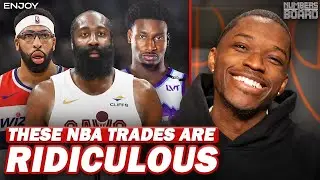 This NBA Trade Deadline Has Been Ridiculous! | Numbers On The Board