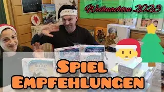 Spiele Empfehlungen Weihnachten 2023 #gesellschaftsspiele #weihnachten