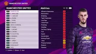 eFootball PES 2020 - Manchester United Player Ratings