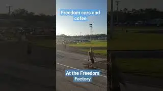 Good turnout at the first Freedom cars and coffee at the #freedomfactory #cleetusmcfarland