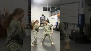 Hair Grab A&B  #selfdenfense #martialarts #handtohand