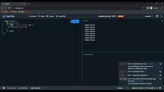 Dart Programming Course || Hello World, Our First Dart Program || Dart Programming Tutorials