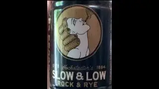 Slow & Low 84 proof Rock and Rye review