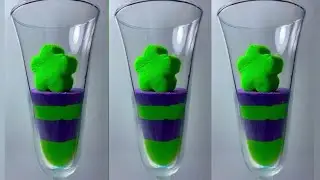 38. ASMR Glass Filled with Kinetic Sand &mdash; So Relaxing #asmr #satisfying #relaxing #kineticsand #rek 