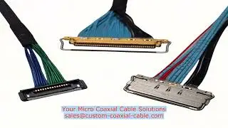 Fine pitch coaxial cable Australia supplier Importer in FL Precision OEM Manufacturing for Autom Pow